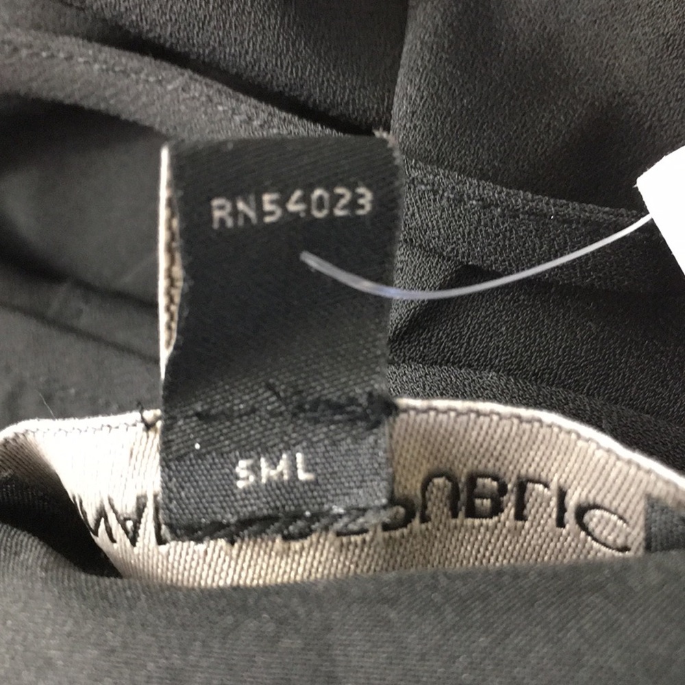 Banana Republic Black Criss Cross Back Midi Dress - Picture 8 of 14